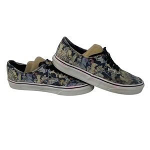 Disney x Vans Authentic Villains Sneakers Multi Color Canvas Low Top Shoes